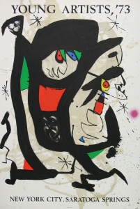 Miró, Joan - 1973 - Saratoga Springs New York (Young Artists)