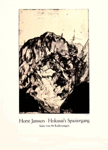 Janssen, Horst - 1971 - Hokusais Spaziergang