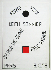 Sonnier, Keith - 1979 - Galerie Eric Fabre Paris (Porte-Voix)