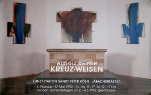 Rainer, Arnulf - 1992 - Sankt-Peter Köln (Kreuz-Weisen)
