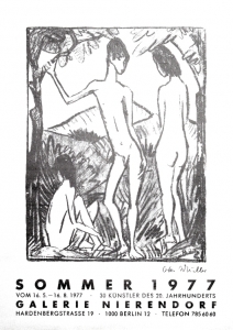 Mueller, Otto - 1977 - Galerie Nierendorf Berlin (Stehender Knabe und zwei Mädchen)