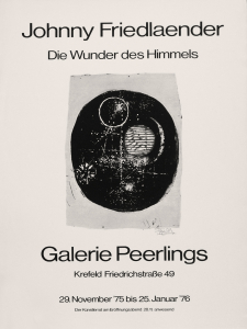Friedlaender, Johnny - 1975 - Galerie Peerlings Krefeld (Die Wunder des Himmels)