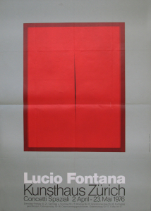 Fontana, Lucio - 1976 - Kunsthaus Zürich