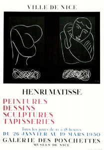 Matisse, Henri - 1950 - Galerie des Ponchettes Nice