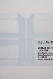 Erber, Wolfram - 1966 - Galerie Friedrich und Dahlem München