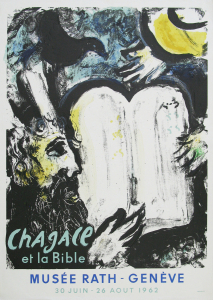 Chagall, Marc - 1962 - Musée Rath Genève (Moses und die Gesetzestafeln)