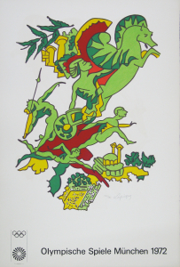 Lapicque, Charles - 1972 -  Olymische Spiele München (signiert und nummeriert)