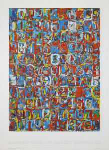 Johns, Jasper - 1974 - Albright Knox Gallery (Numbers In Color)