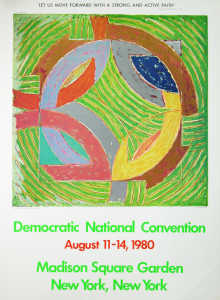 Stella, Frank - 1980 - Madison Square Garden New York (Democratic National Convention)
