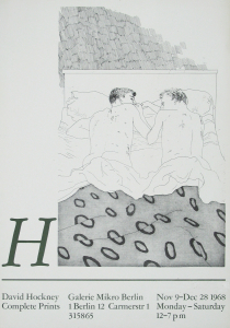Hockney, David - 1968 - Galerie Mikro Berlin (Complete Prints - Two Boys)