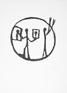 Penck, A.R. - 1965 - Puschkinhaus Dresden (Malerei, Grafik, Plastik)