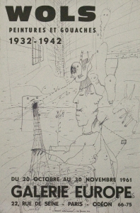 Wols - 1961 - Galerie Europe Paris