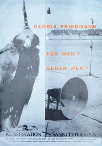 Friedmann, Gloria - 2003 - Kunst-Station Sankt Peter Köln