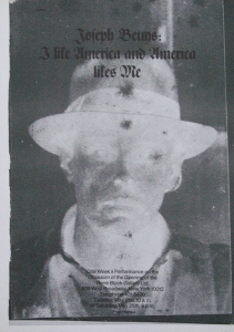 Beuys, Joseph - 1974 - René Block Gallery New York (I like America and America likes Me)
