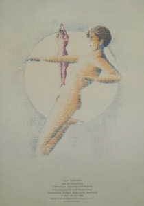 Schlemmer, Oskar - 1968 - Staatsgalerie Stuttgart (Zum 80. Geburtstag Zeichnungen, Aquarelle und Pastelle - Folkwangentwürfe und Fensterbilder)