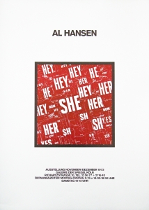 Hansen, Al - 1973 - Galerie Der Spiegel Köln