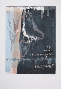 Brandes, Peter - 1983 - Galerie Der Spiegel Köln