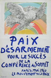 Picasso, Pablo - 1960 - Le mouvement de la paix Paris (Paix désarmement)