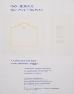 Neuhaus, Max - 2007 - Synagoge Stommeln