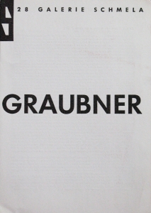 Graubner, Gotthard - 1960 - Galerie Schmela Düsseldorf