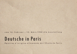 Kiesel, Carl Maria - 1958 - Pfälzische Landesgewerbeanstalt Kaiserslautern (Deutsche in Paris)