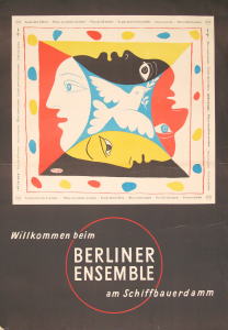 Picasso, Pablo - 1954 - Willkommen beim Berliner Ensemble (Plakat und Programmheft)