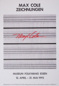 Cole, Max - 1992 - Museum Folkwang Essen