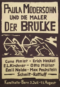 Willareth, Ernst -1948 - Kunsthalle Bern (Paula Modersohn und die Maler der Brücke)