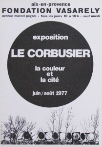 Le Corbusier - 1977 - Fondation Vasarely ( la couleur et la cité)