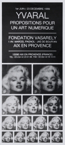 Yvaral - 1999 - Fondation Vasarely Aix en Provence (Marilyn Monroe)