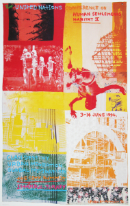 Rauschenberg, Robert - 1996 - Istanbul  (The United Nations Conference on Human Settlements)
