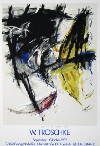 Troschke, Wolfgang - 1987 - Galerie Nothelfer Berlin