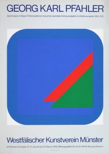 Pfahler, Georg Karl - 1976 - Westfälischer Kunstverein Münster