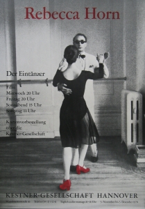 Horn, Rebecca - 1978 - Kestner-Gesellschaft Hannover (Der Eintänzer)