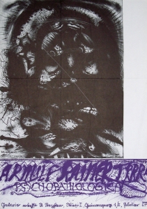 Rainer, Arnulf - 1967 -  Galerie Nächst St. Stephan Wien Psychpathologica