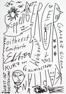 Kippenberger, Martin - 1990 - Galerie Giesela Capitain Köln (Unlängst verlängerte Originale)
