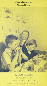 Kippenberger, Martin - 1988 - Kunsthalle Winterthur (Nochmal Petra)