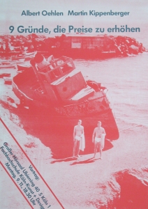 Kippenberger, Martin - 1987 - Fachhochschule Köln (9 Gründe, die Preise zu erhöhen)