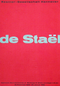 Stael, Nicolas de - 1959 - Kestner Gesellschaft Hannover