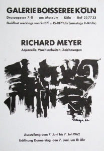 Meyer, Richard - 1962 - Galerie Boisseree Köln