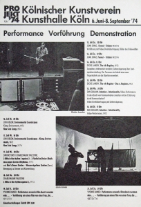 Lawler, Louise - 1974 - Kölnischer Kunstverein
