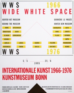 Weiner, Lawrence - 1995 - Kunstmuseum Bonn (Wide White Space)