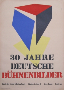 Engelmann, Michael - 1950 - Galerie des Central Collecting Point München (30 Jahre Deutsche Bühnenbilder)