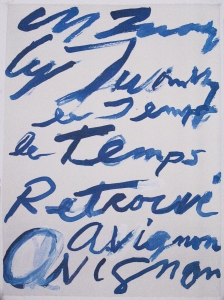 Twombly, Cy - 2011 - Collection Lambert Avignon (Le temps retrouvé)