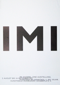 Knoebel, Imi - 1997 - Kunsthalle Düsseldorf
