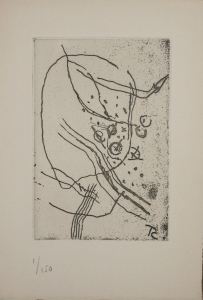 Tal Coat, Pierre - 1964 - Galerie Maeght (Glückwunschkarte)