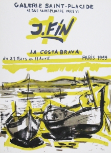 Fin, Jose - 1959 - Galerie Sainte-Placide, Paris