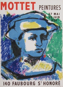 Mottet, Yvonne - 1959  - Faubourg St. Honoré Paris (Peintures)
