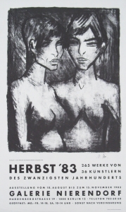 Mueller, Otto - 1983 - Galerie Nierendorf Berlin