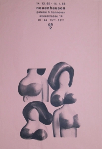 Neuenhausen, Siegfried - 1965 - Galerie h Hannover